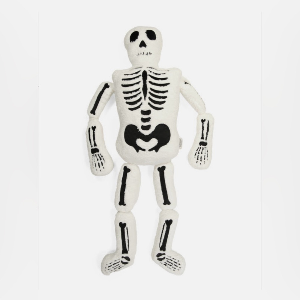 COPY - Oversized skeleton pillow plush 5ft New with tags